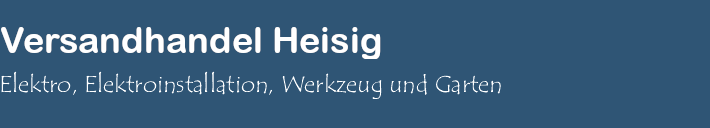 Versandhandel Heisig